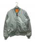ALPHA（アルファ）の古着「フライトジャケット」｜カーキ