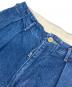 中古・古着 unfil (アンフィル) Cotton Denim 2 Tuck Trousers/コットン デニム ２ タック トラウザー インディゴ サイズ:4：4500円