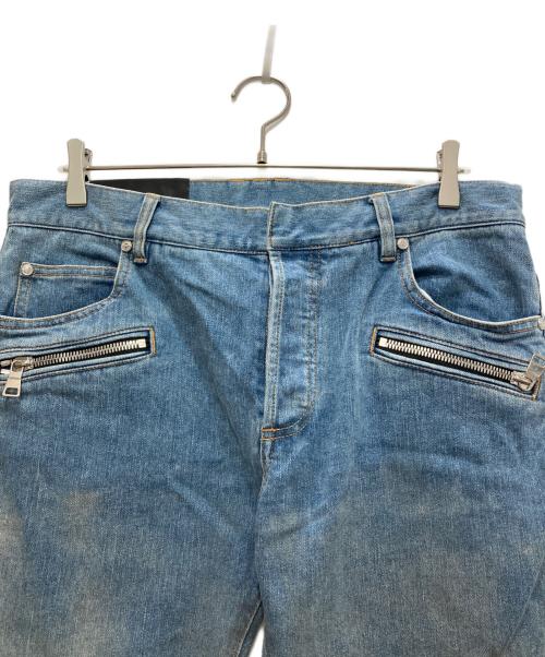 BALMAIN（バルマン）BALMAIN (バルマン) スリムフィットジーンズ インディゴ サイズ:34の古着・服飾アイテム