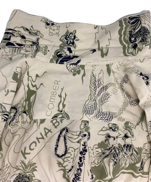 BEAUTY&YOUTH（ビューティーアンドユース）BEAUTY&YOUTH (ビューティーアンドユース) KONABAY 別注レーヨンアロハシャツ イエロー サイズ:Ｓ　の古着・服飾アイテム