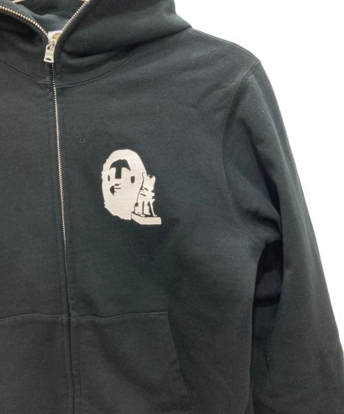 A BATHING APE（ア ベイシング エイプ）A BATHING APE (ア ベイシング エイプ) SHIBUYA FULL ZIP HOODIE ブラック サイズ:Ｓ　の古着・服飾アイテム