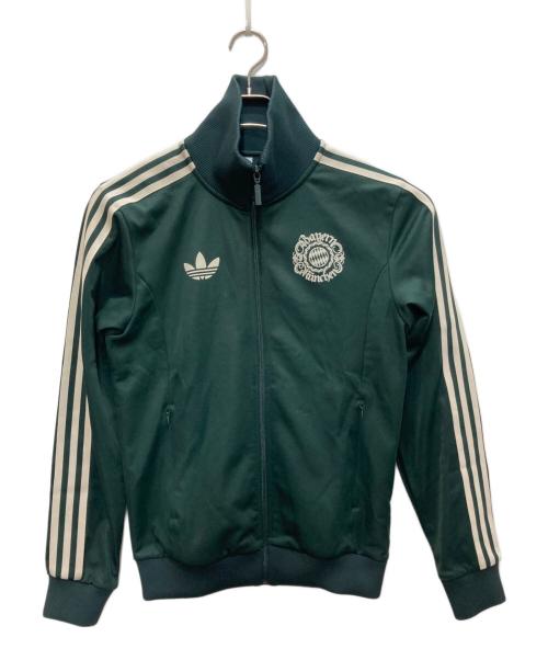 adidas（アディダス）adidas (アディダス) FCバイエルン シーズナル トラックトップ グリーン サイズ:Ｓの古着・服飾アイテム