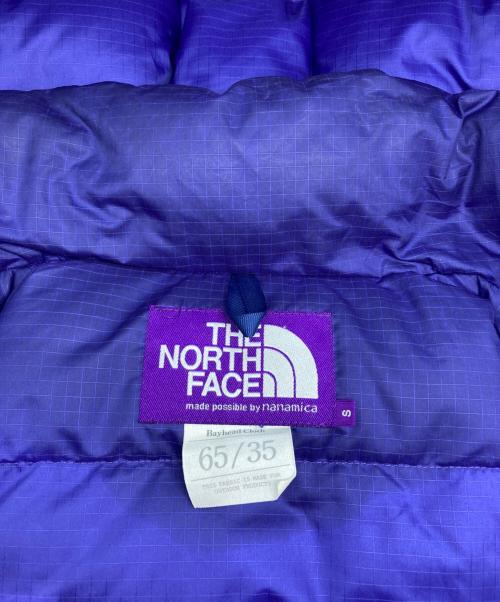 THE NORTHFACE PURPLELABEL（ザ・ノースフェイス パープルレーベル）THE NORTHFACE PURPLELABEL (ザ・ノースフェイス パープルレーベル) 65/35 ダウンジャケット ブラック サイズ:Ｓの古着・服飾アイテム
