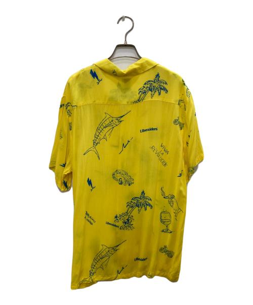 Liberaiders（リベレイダース）Liberaiders (リベレイダース) レーヨンシャツ イエロー サイズ:Mの古着・服飾アイテム