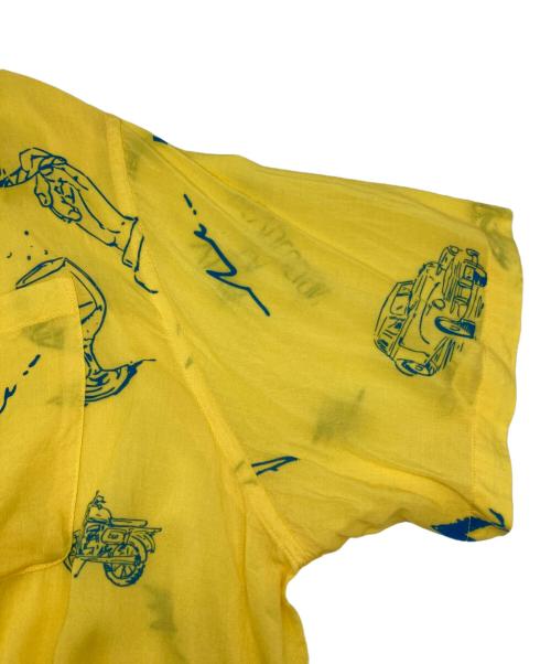 Liberaiders（リベレイダース）Liberaiders (リベレイダース) レーヨンシャツ イエロー サイズ:Mの古着・服飾アイテム