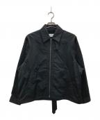 JOSEPH STUDIOジョセフスタジオ）の古着「ナイロンサージ ブルゾン」｜ブラック