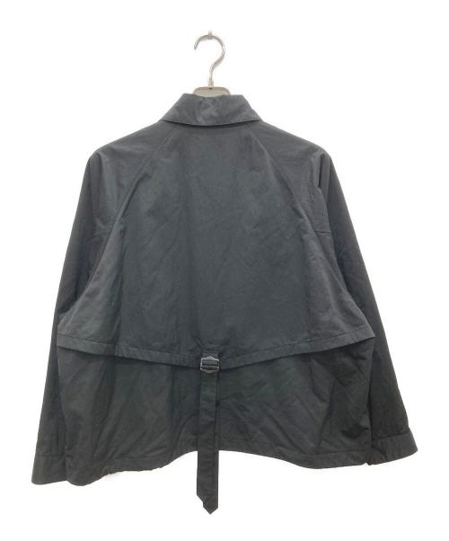 JOSEPH STUDIO（ジョセフスタジオ）JOSEPH STUDIO (ジョセフスタジオ) ナイロンサージ ブルゾン ブラック サイズ:6の古着・服飾アイテム