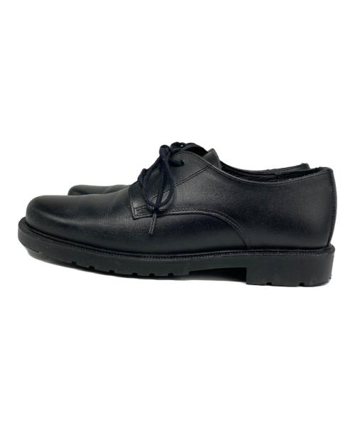 KLEMAN（クレマン）KLEMAN (クレマン) DANOR プレーントゥシューズ ブラック サイズ:36の古着・服飾アイテム