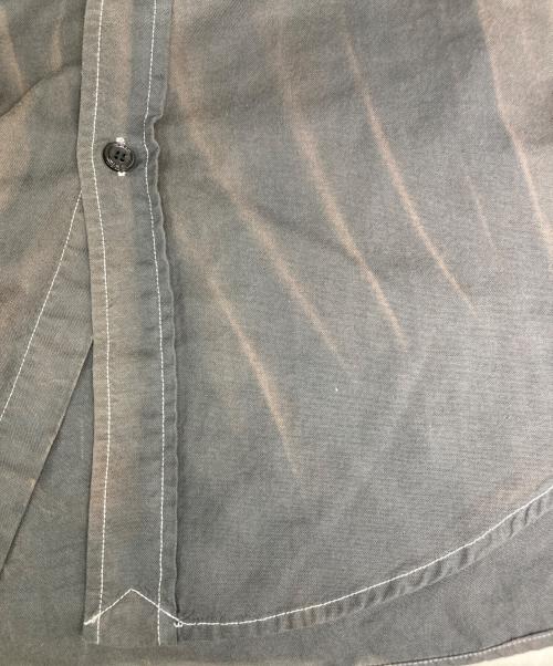 Hed Mayner（ヘド メイナー）Hed Mayner (ヘド メイナー) BUTTONED DOWN SHIRT/ボタンダウンシャツ グレー サイズ:ＸＳの古着・服飾アイテム