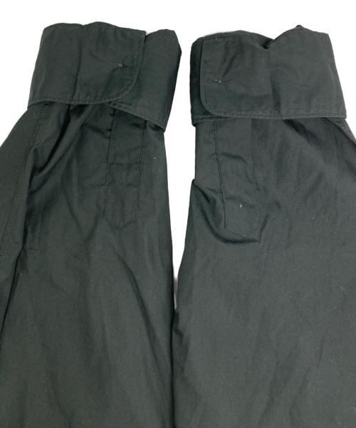 Graphpaper（グラフペーパー）Graphpaper (グラフペーパー) Broad L/S Oversized Regular Collar Shirt ブラック サイズ:SIZE1の古着・服飾アイテム