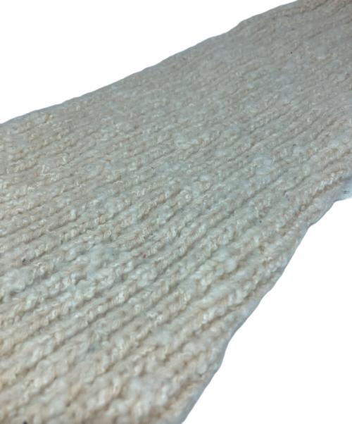 ami（アミ）ami (アミ) MAGLIONE BRUSHED TEXTURED ニット ホワイト サイズ:Mの古着・服飾アイテム