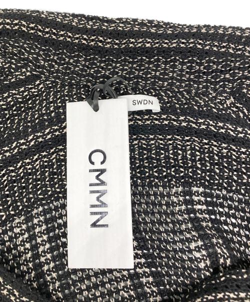 CMMN SWDN（コモンスウェーデン）CMMN SWDN (コモンスウェーデン) Dexter リネンブレンド オープンカラーシャツ ブラック サイズ:SIZE 46の古着・服飾アイテム