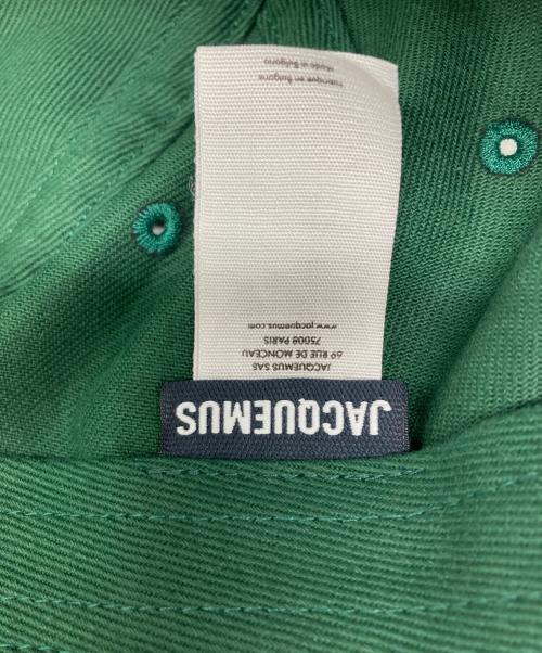 jacquemus（ジャックムス）JACQUEMUS (ジャックムス) キャップ グリーンの古着・服飾アイテム