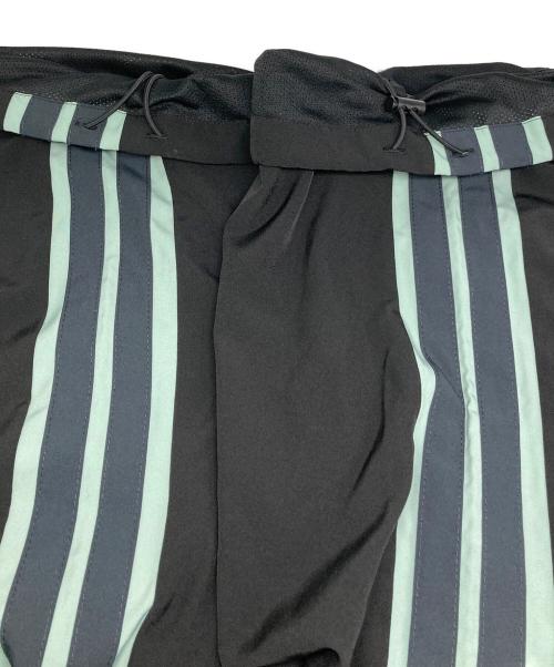 Lyft（リフト）Lyft (リフト) 2Line Adjustable Wide Track Pants/2ライン アドジャステーブル ワイド トラック パンツ ブラック サイズ:Ｍの古着・服飾アイテム