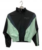 Lyftリフト）の古着「2Line Oversize Track Jacket/ツーライン オーバーサイズ トラック ジャケット」｜ブラック