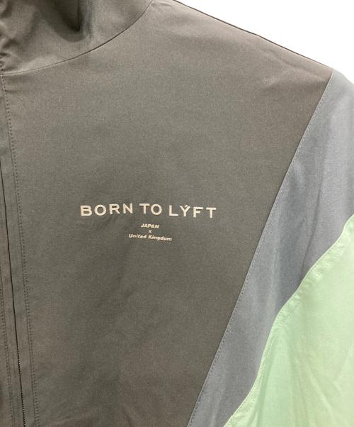 Lyft（リフト）LYFT (リフト) 2Line Oversize Track Jacket/ツーライン オーバーサイズ トラック ジャケット ブラック サイズ:Ｓの古着・服飾アイテム