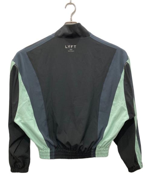 Lyft（リフト）LYFT (リフト) 2Line Oversize Track Jacket/ツーライン オーバーサイズ トラック ジャケット ブラック サイズ:Ｓの古着・服飾アイテム