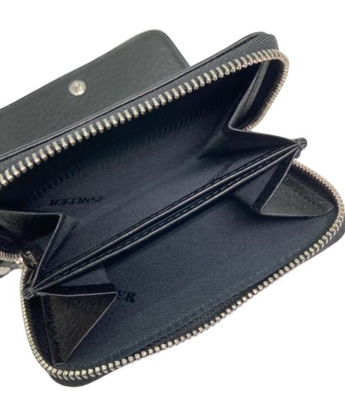 PORTER（ポーター）PORTER (ポーター) COIN & CARD CASE ブラックの古着・服飾アイテム