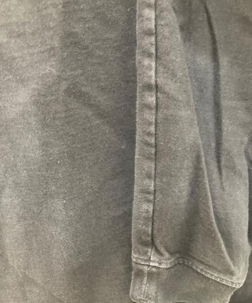 STONE ISLAND（ストーンアイランド）STONE ISLAND (ストーンアイランド) ヘビーウェイトコットンクルーネックL/Sカットソー ブラック サイズ:ＸＬの古着・服飾アイテム