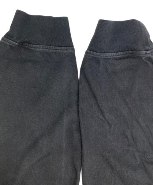 STONE ISLAND（ストーンアイランド）STONE ISLAND (ストーンアイランド) ヘビーウェイトコットンクルーネックL/Sカットソー ブラック サイズ:ＸＬの古着・服飾アイテム