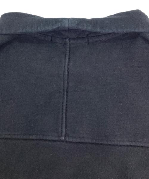 STONE ISLAND（ストーンアイランド）STONE ISLAND (ストーンアイランド) Mock Neck Garment Dyed Sweat ブラック サイズ:Ｌの古着・服飾アイテム