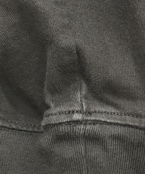 STONE ISLAND（ストーンアイランド）STONE ISLAND (ストーンアイランド) ヘビーウェイトコットンクルーネックL/Sカットソー ブラック サイズ:XLの古着・服飾アイテム