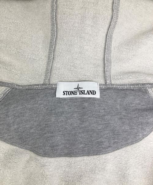 STONE ISLAND（ストーンアイランド）STONE ISLAND (ストーンアイランド) ジップアップ パーカー グレー サイズ:ＸＬの古着・服飾アイテム