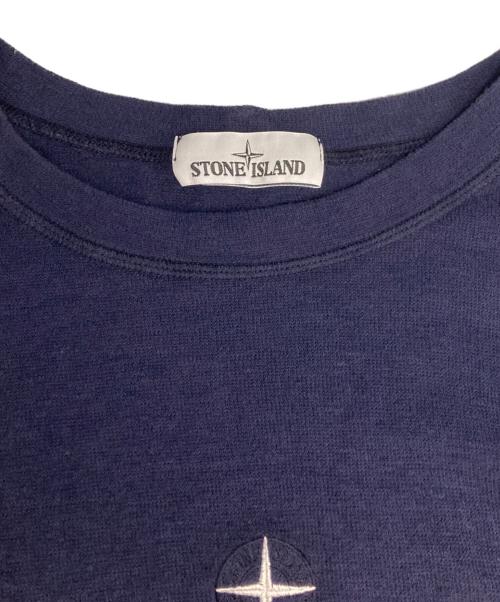 STONE ISLAND（ストーンアイランド）STONE ISLAND (ストーンアイランド) Tシャツ ネイビー サイズ:Ｌの古着・服飾アイテム