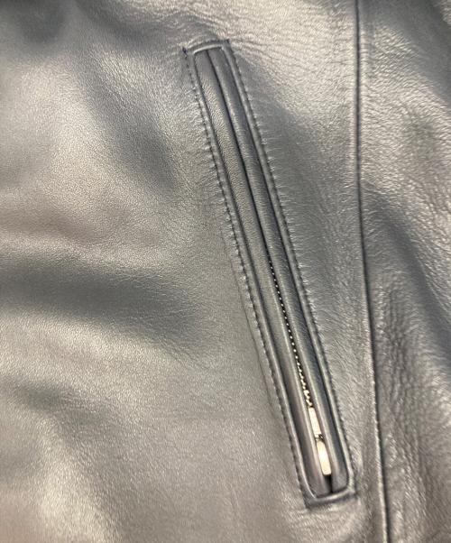 BUFFALO BOBS（バッファローボブズ）BUFFALO BOBS (バッファローボブズ) レザージャケット ネイビー サイズ:2の古着・服飾アイテム