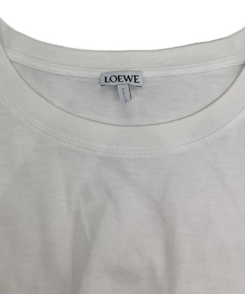 LOEWE（ロエベ）LOEWE (ロエベ) リラックスフィットTシャツ ホワイト サイズ:Ｌの古着・服飾アイテム