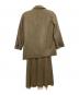ANDREA&CO (アンドレアアンドコー) モダンシルエットジャケット+モダンシルエットワンピース(2set) ブラウン サイズ:FREE：9000円