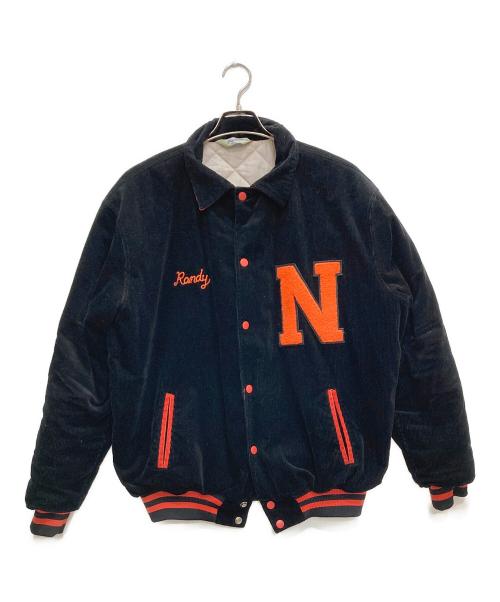 BACKERS（バッカーズ）BACKERS (バッカーズ) コーデュロイスタジアムジャケット ブラック サイズ:Ｌの古着・服飾アイテム