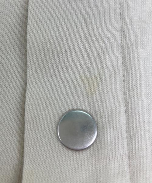 agnes b homme（アニエスベーオム）agnes b homme (アニエスベーオム) プレッションカーディガン ベージュ サイズ:T0の古着・服飾アイテム