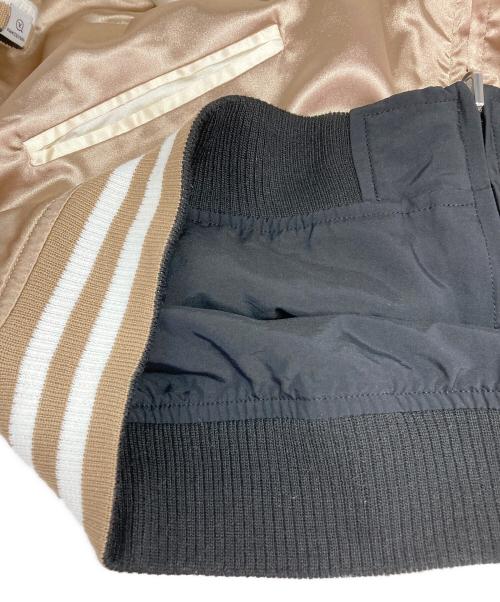 VANQUISH（ヴァンキッシュ）VANQUISH (ヴァンキッシュ) SHIBUYA SOUVENIR JACKET(スカジャン×MA-1)/シブヤスーベニアジャケット ベージュ×ブラック サイズ:Ｍの古着・服飾アイテム