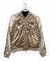 VANQUISH（ヴァンキッシュ）の古着「SHIBUYA SOUVENIR JACKET(スカジャン×MA-1)/シブヤスーベニアジャケット」｜ベージュ×ブラック