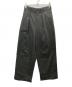 MARKAWARE（マーカウェア）の古着「PLEATED WIDE TROUSERS ORGANIC COTTON TWILL」｜ブラウン