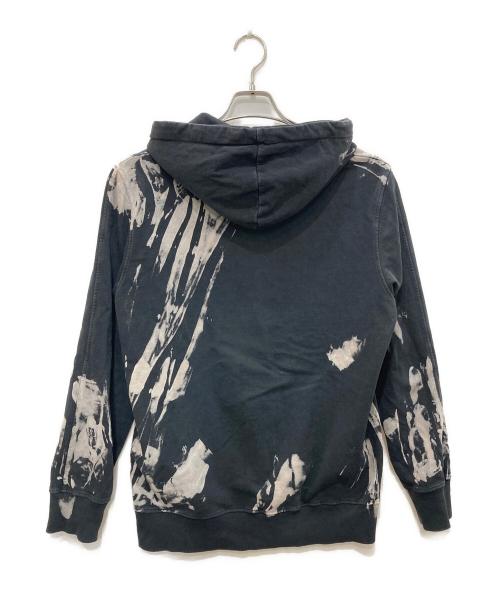 1017 ALYX 9SM（テンセブンティーン アリクス ナインエスエム）1017 ALYX 9SM (アリクス) Treated Logo Hoodie ブラック サイズ:Ｌの古着・服飾アイテム