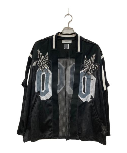 FACETASM（ファセッタズム）FACETASM (ファセッタズム) EAGLE CARDIGAN ブラック サイズ:3の古着・服飾アイテム