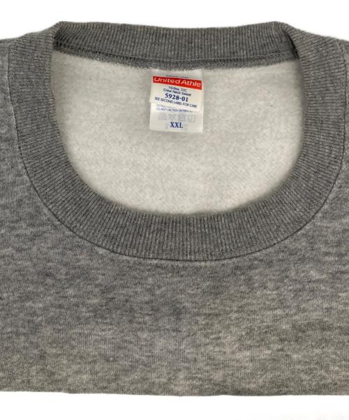 united athle（ユナイテッドアスレ）united athle (ユナイテッドアスレ) FUCKING AWESOME プリントスウェット グレー サイズ:ＸＸＬの古着・服飾アイテム