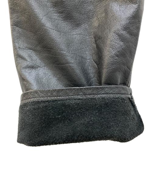 MinoriTY（マイノリティ）MinoriTY (マイノリティ) カウレザーパンツ ブラック サイズ:Ⅿの古着・服飾アイテム