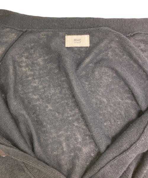 RHC Ron Herman（アールエイチシー ロンハーマン）RHC Ron Herman (アールエイチシー ロンハーマン) リネンカーディガン ネイビー サイズ:Ｓの古着・服飾アイテム