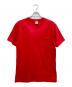 SUPREME（シュプリーム）の古着「ポケットTシャツ」｜レッド