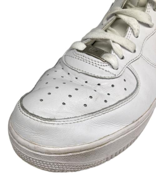 NIKE（ナイキ）NIKE (ナイキ) Supreme (シュプリーム) AIR FORCE1 HIGH/エア フォース 1 ハイ ホワイト サイズ:cm28.5の古着・服飾アイテム