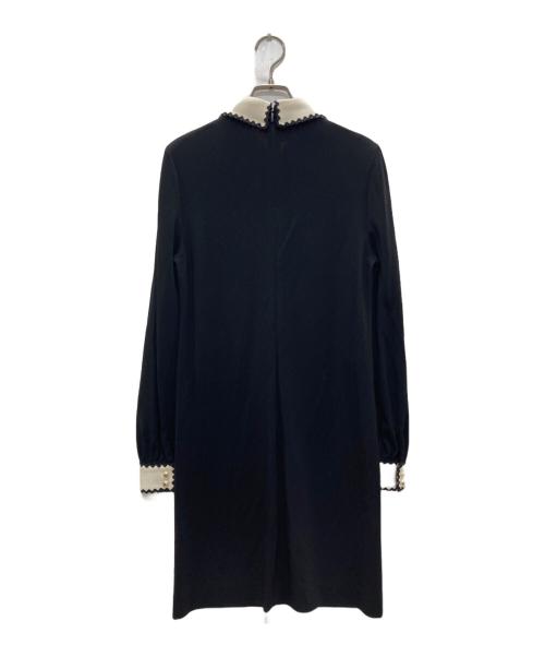 GUCCI（グッチ）GUCCI (グッチ) GGパールボタン ワンピース ブラック サイズ:2の古着・服飾アイテム