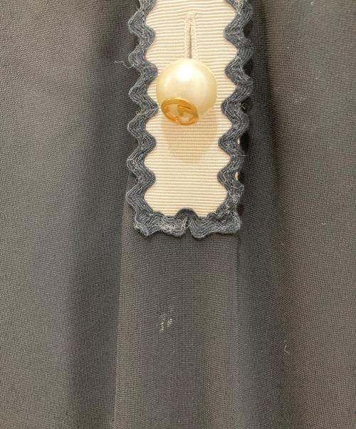 GUCCI（グッチ）GUCCI (グッチ) GGパールボタン ワンピース ブラック サイズ:2の古着・服飾アイテム