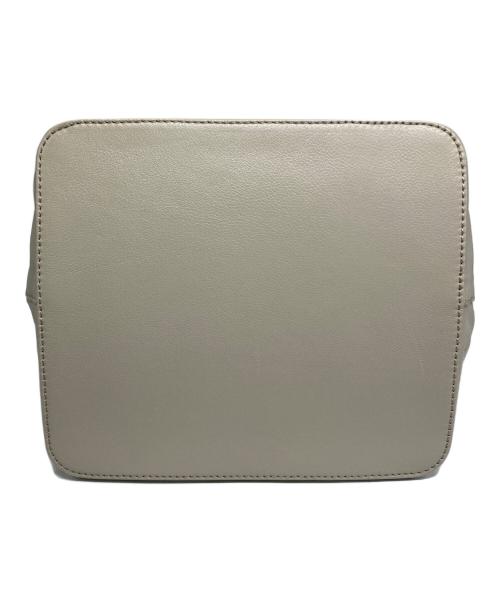 MODERNWEAVING（モダン ウィーヴィング）MODERNWEAVING (モダン ウィーヴィング) ラムレザートートバッグ ベージュの古着・服飾アイテム