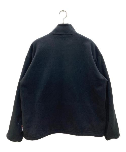 New Era（ニューエラ）New Era (ニューエラ) フリースジャケット ブラック サイズ:LARGEの古着・服飾アイテム