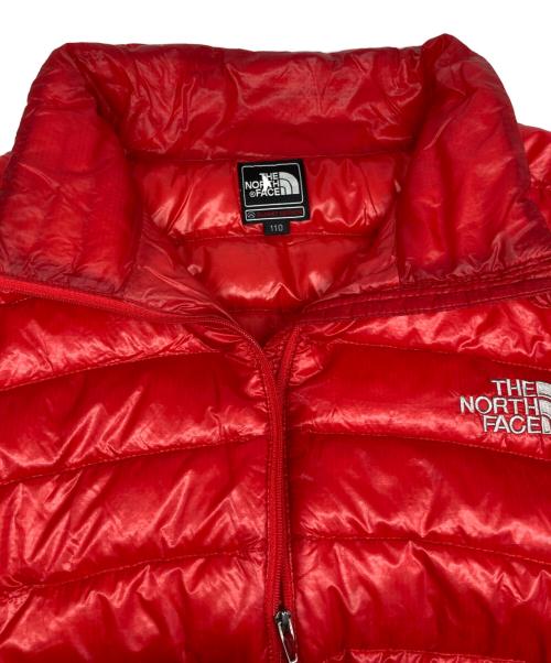 THE NORTH FACE（ザ ノース フェイス）THE NORTH FACE (ザ ノース フェイス) 800サミットシリーズダウンジャケット レッド サイズ:110の古着・服飾アイテム
