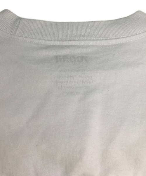700FILL（セブンハンドレッドフィル）700fill (セブンハンドレッドフィル) ロゴプリントTシャツ ホワイト サイズ:Ｍの古着・服飾アイテム