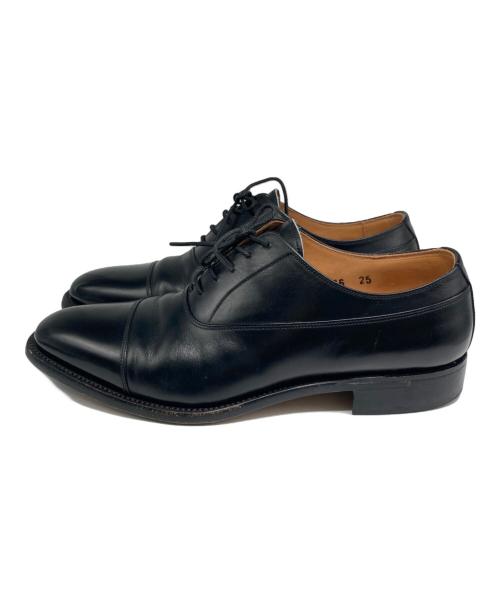 SCOTCH GRAIN（スコッチグレイン）SCOTCH GRAIN (スコッチグレイン) ストレートチップシューズ ブラック サイズ:25の古着・服飾アイテム